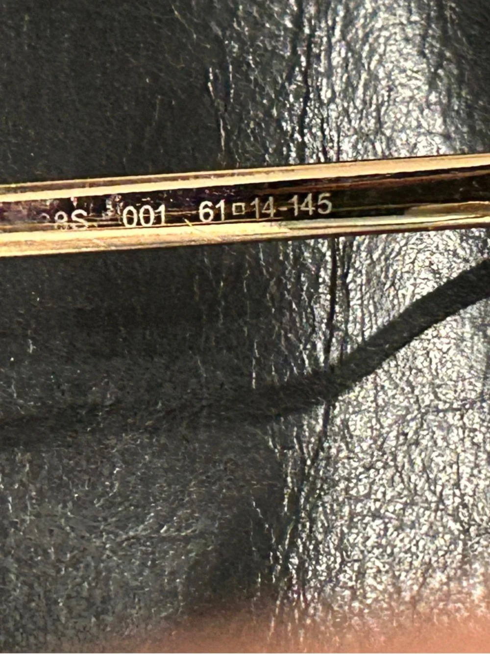 Gucci Gold Metal Aviator Sunglasses with Brown Lenses GG0138S - Picture 9 of 12